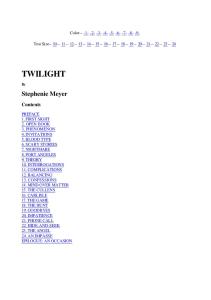 Twilight